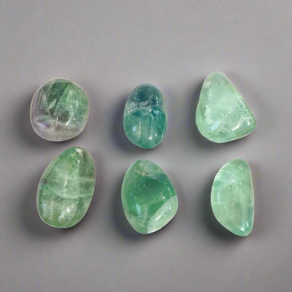 Fluorite Tumbled - AA Grade Healing | Curated by Blackbird & Sage