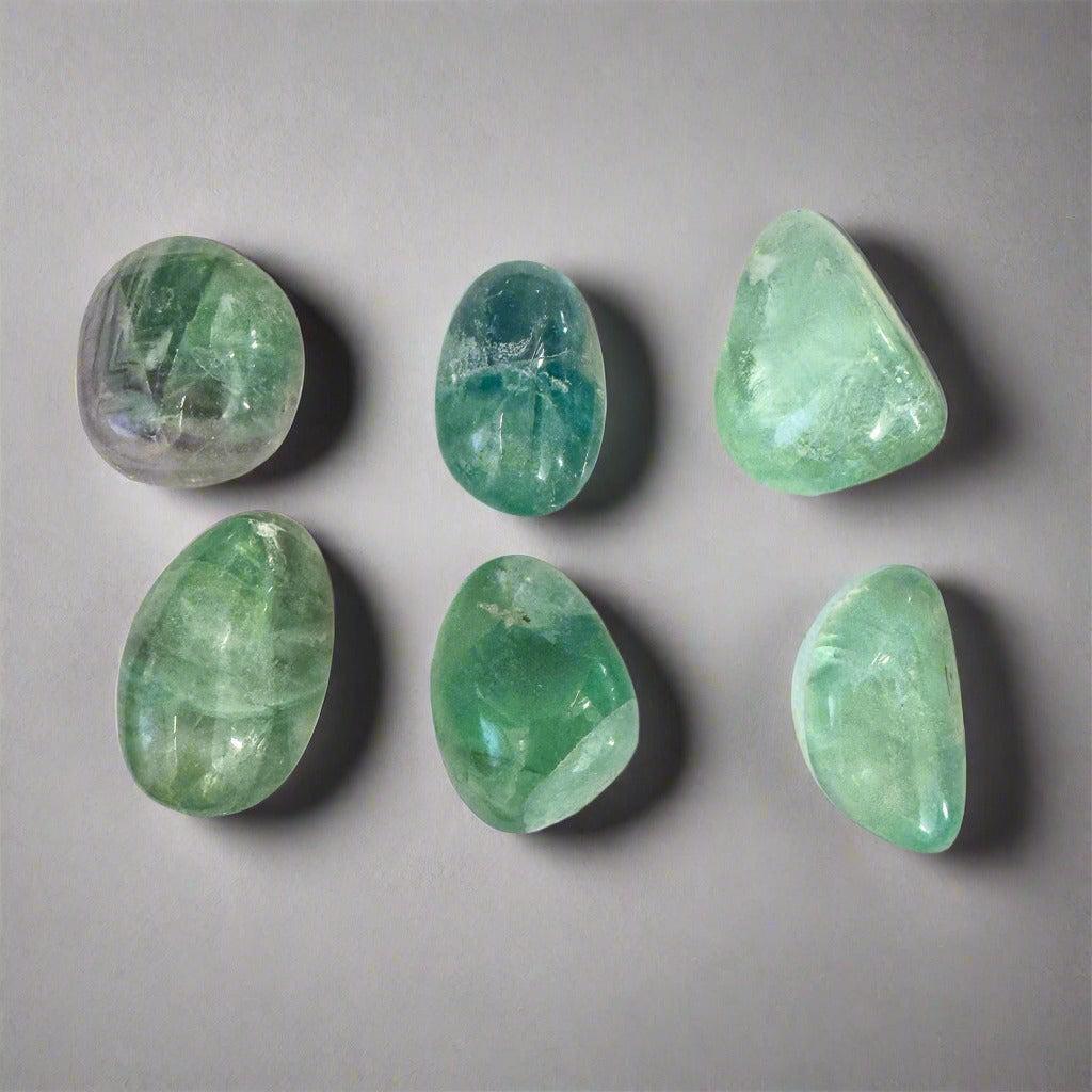 Fluorite Tumbled - AA Grade Healing | Curated by Blackbird & Sage